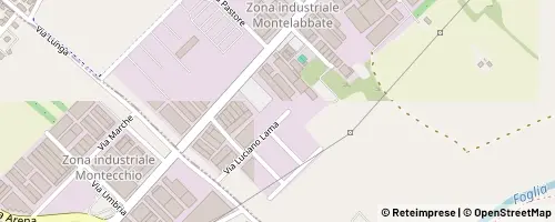 Mappa Montelabbate