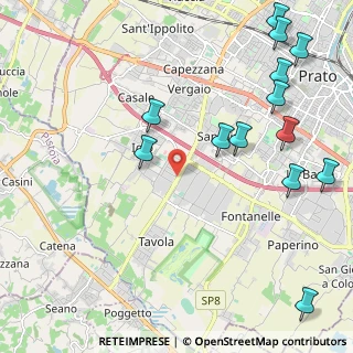 Mappa Viale XVI Aprile, 59100 Prato PO, Italia (2.84462)