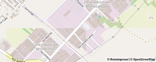 Mappa Montelabbate
