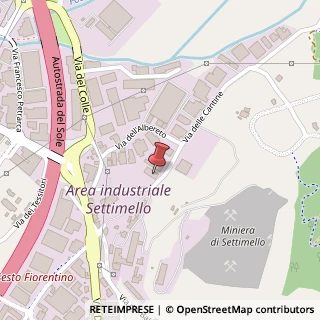 Mappa Via Giacomo Zanella, 50041 Calenzano FI, Italia, 50041 Calenzano, Firenze (Toscana)