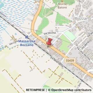 Mappa Via Sarzanese Sud, 1302r, 55054 Massarosa, Lucca (Toscana)