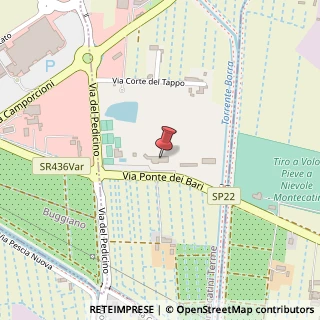 Mappa Via Ponte dei Bari, 5, 51016 Montecatini Terme, Pistoia (Toscana)