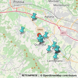 Mappa Via Palermo, 51039 Quarrata PT, Italia (3.65)