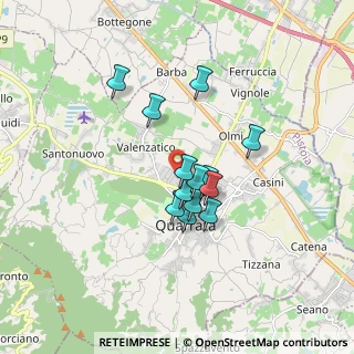 Mappa Via Palermo, 51039 Quarrata PT, Italia (1.28385)