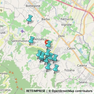 Mappa Via Palermo, 51039 Quarrata PT, Italia (1.66417)