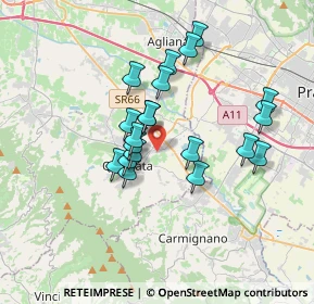 Mappa Via delle Scalette, 51039 Quarrata PT, Italia (2.9895)