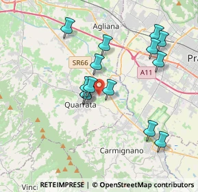 Mappa Via delle Scalette, 51039 Quarrata PT, Italia (3.55143)