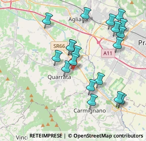 Mappa Via delle Scalette, 51039 Quarrata PT, Italia (4.11842)