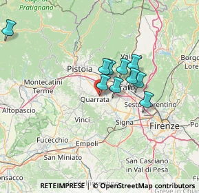 Mappa Via delle Scalette, 51039 Quarrata PT, Italia (15.91)
