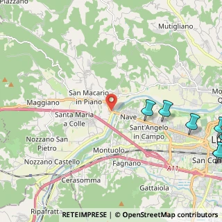 Mappa Ponte San Pietro, 55100 Lucca LU, Italia (4.281)