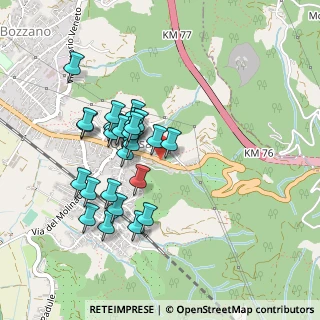 Mappa Via Giacomo Puccini, 55054 Massarosa LU, Italia (0.41111)