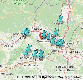 Mappa Via San Gregorio, 51039 Quarrata PT, Italia (11.89733)