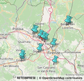Mappa Italia, 50013 Campi Bisenzio FI, Italia (12.4)