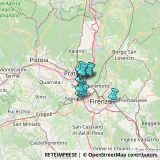 Mappa Italia, 50013 Campi Bisenzio FI, Italia (4.84667)