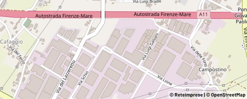 Mappa Prato