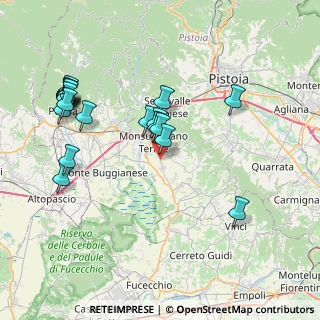 Mappa Via Francesca Violi, 51017 Pescia PT, Italia (8.7345)