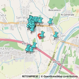 Mappa Via di Mezzo II, 55100 Lucca LU, Italia (0.40357)