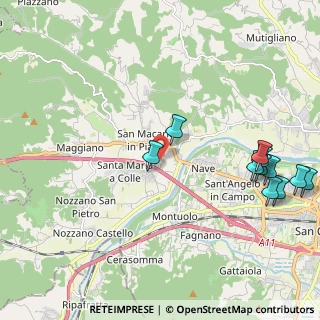 Mappa Via di Mezzo II, 55100 Lucca LU, Italia (2.64364)