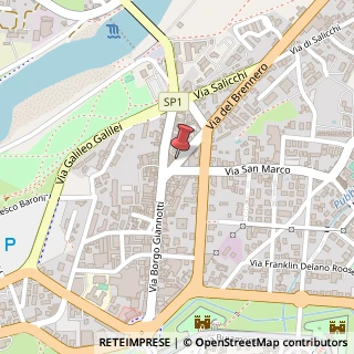 Mappa Via del Brennero, 65, 55100 Lucca, Lucca (Toscana)