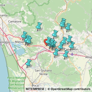 Mappa Traversa I Via Sarzanese, 55100 Lucca LU, Italia (6.5755)