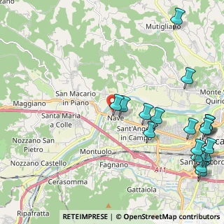 Mappa Traversa I Via Sarzanese, 55100 Lucca LU, Italia (3.07611)