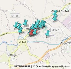 Mappa Via G. Donizetti, 61020 Montecchio PU, Italia (0.568)