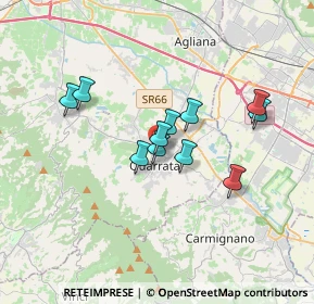 Mappa Via Ferdinando Magellano, 51039 Quarrata PT, Italia (2.75909)