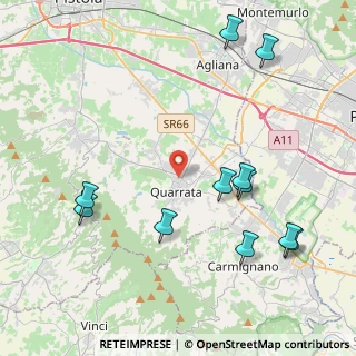 Mappa Via Ferdinando Magellano, 51039 Quarrata PT, Italia (4.99)
