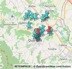 Mappa Via Ferdinando Magellano, 51039 Quarrata PT, Italia (1.0845)