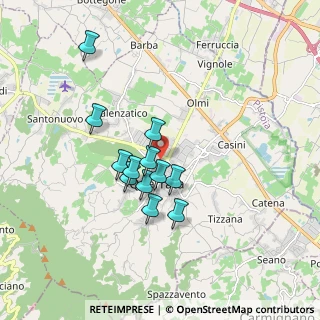 Mappa Via Ferdinando Magellano, 51039 Quarrata PT, Italia (1.44583)