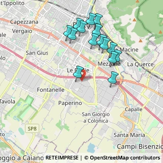 Mappa Via Luigi Galvani, 59100 Prato PO, Italia (2.04267)