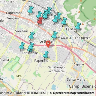 Mappa Via Luigi Galvani, 59100 Prato PO, Italia (2.26563)