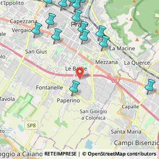 Mappa Via Luigi Galvani, 59100 Prato PO, Italia (3.04733)