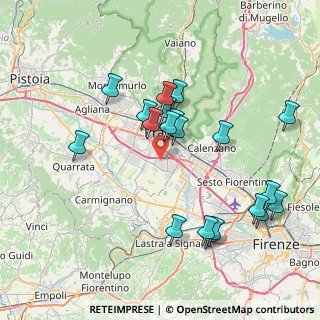 Mappa Via Luigi Galvani, 59100 Prato PO, Italia (8.0265)