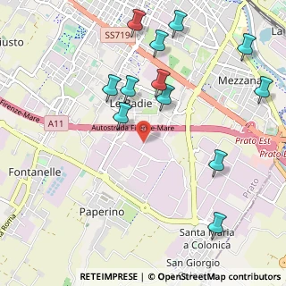 Mappa Via Luigi Galvani, 59100 Prato PO, Italia (1.22417)