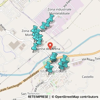 Mappa Via Arena, 61022 Montecchio PU, Italia (0.416)
