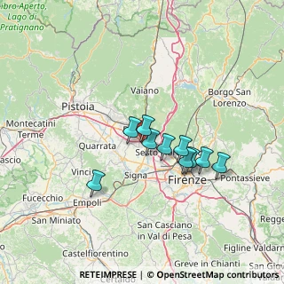 Mappa Traversa a Via Beccarello, 59100 Prato PO, Italia (28.00071)