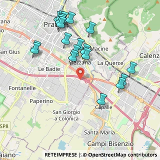 Mappa Via del Beccarello, 59100 Prato PO, Italia (2.302)