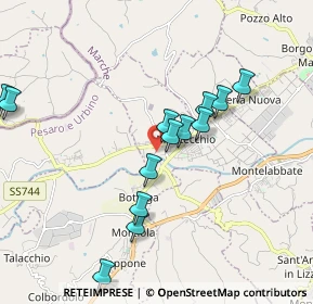 Mappa Via Monte Nerone, 61020 Montecchio PU, Italia (1.90692)