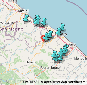 Mappa Via Monte Nerone, 61020 Montecchio PU, Italia (12.953)