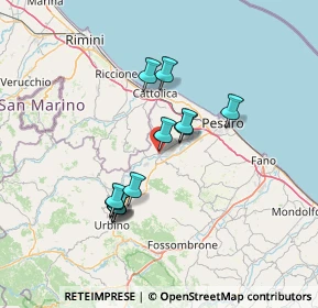 Mappa Via Monte Nerone, 61020 Montecchio PU, Italia (12.03417)