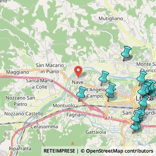Mappa Via della Chiesa di Nave, 55100 Lucca LU, Italia (3.42421)
