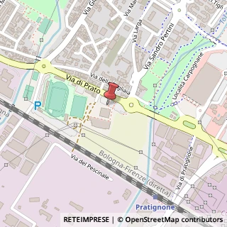 Mappa Via di Prato, 64, 50041 Calenzano, Firenze (Toscana)