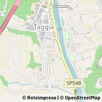 Mapa Taggia