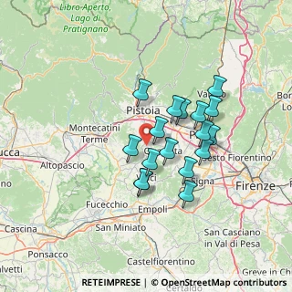 Mappa Via Scopetana, 51039 Quarrata PT, Italia (11.30706)