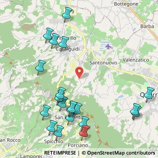 Mappa Via Scopetana, 51039 Quarrata PT, Italia (2.7885)