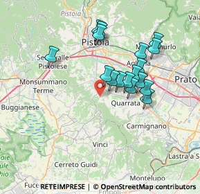 Mappa Via Scopetana, 51039 Quarrata PT, Italia (6.42294)