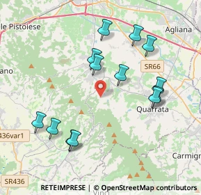 Mappa Via Scopetana, 51039 Quarrata PT, Italia (4.10231)