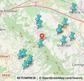 Mappa Via Scopetana, 51039 Quarrata PT, Italia (4.54286)