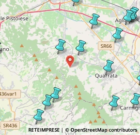 Mappa Via Scopetana, 51039 Quarrata PT, Italia (6.7445)